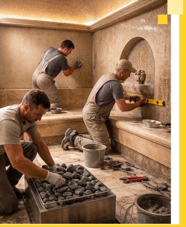 Проектирование и строительство хамама и сауны в Кропоткине