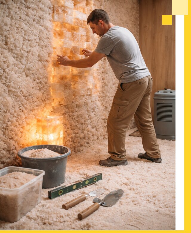 Проектирование и монтаж соляных комнат в Кропоткине под ключ